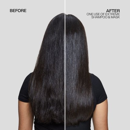 Redken 2022 Extreme Shampoo Before After